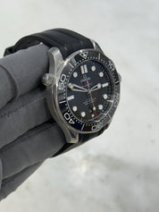 2021 Omega Seamaster Diver 300m Steel Black Dial 42mm Automatic Mens Watch