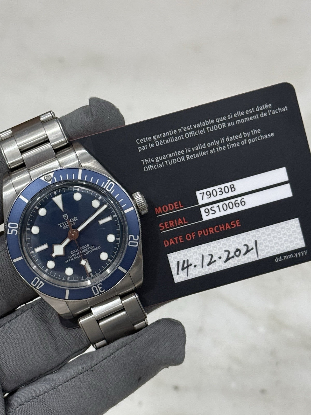 2021 TUDOR Black Bay 79030B Stainless Steel Men's Automatic Watch - Box/Papers