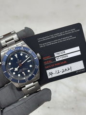 2021 TUDOR Black Bay 79030B Stainless Steel Men's Automatic Watch - Box/Papers