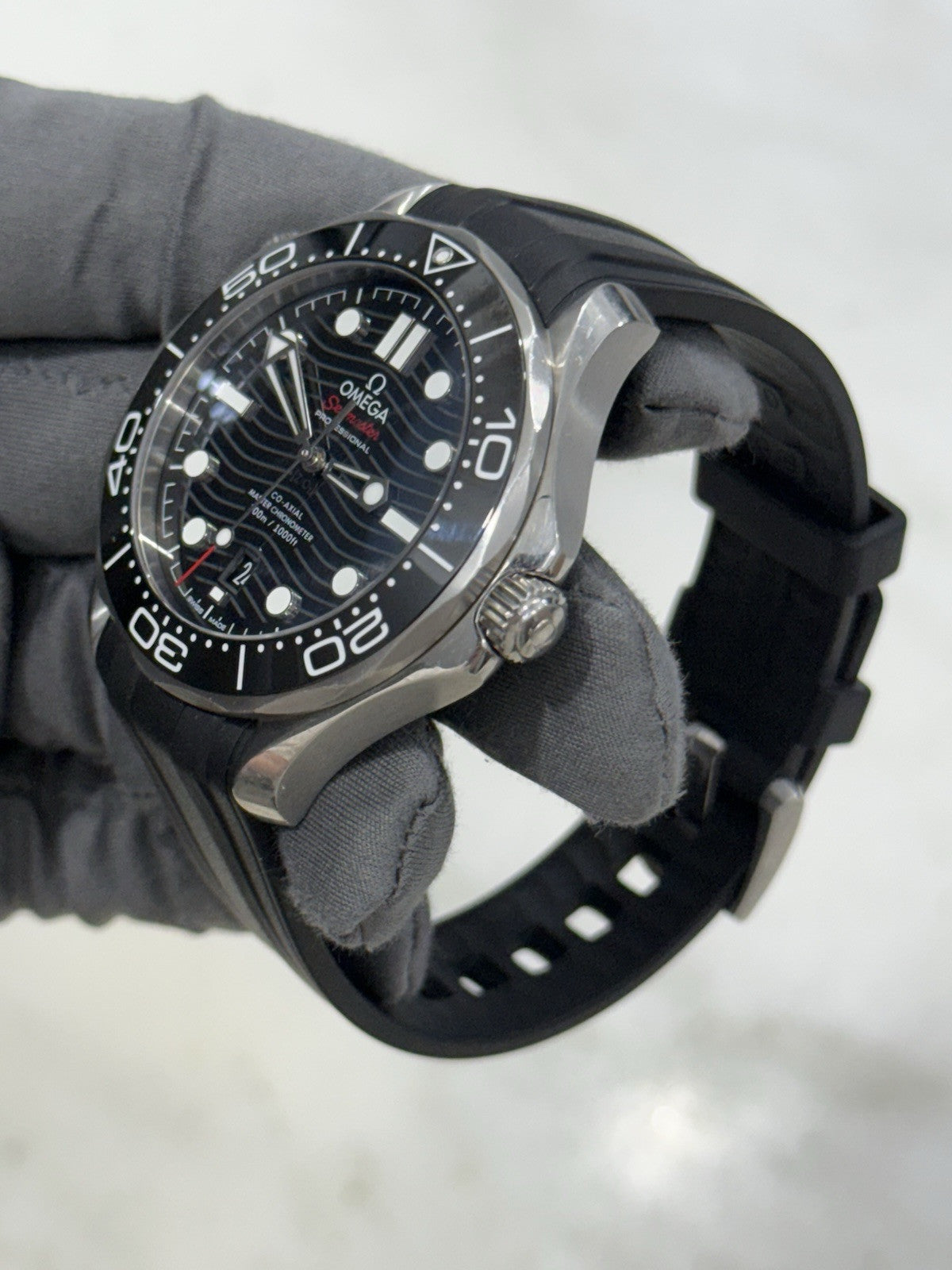 2021 Omega Seamaster Diver 300m Steel Black Dial 42mm Automatic Mens Watch