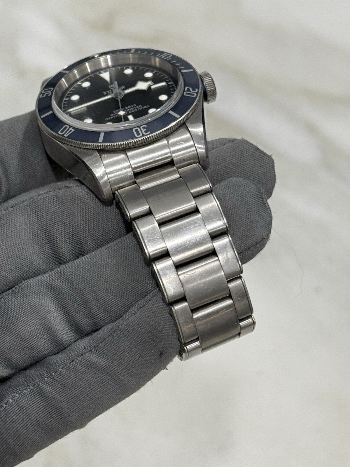 2018 Tudor Black Bay Blue Steel Automatic Men's Watch 79230B - Box & Papers