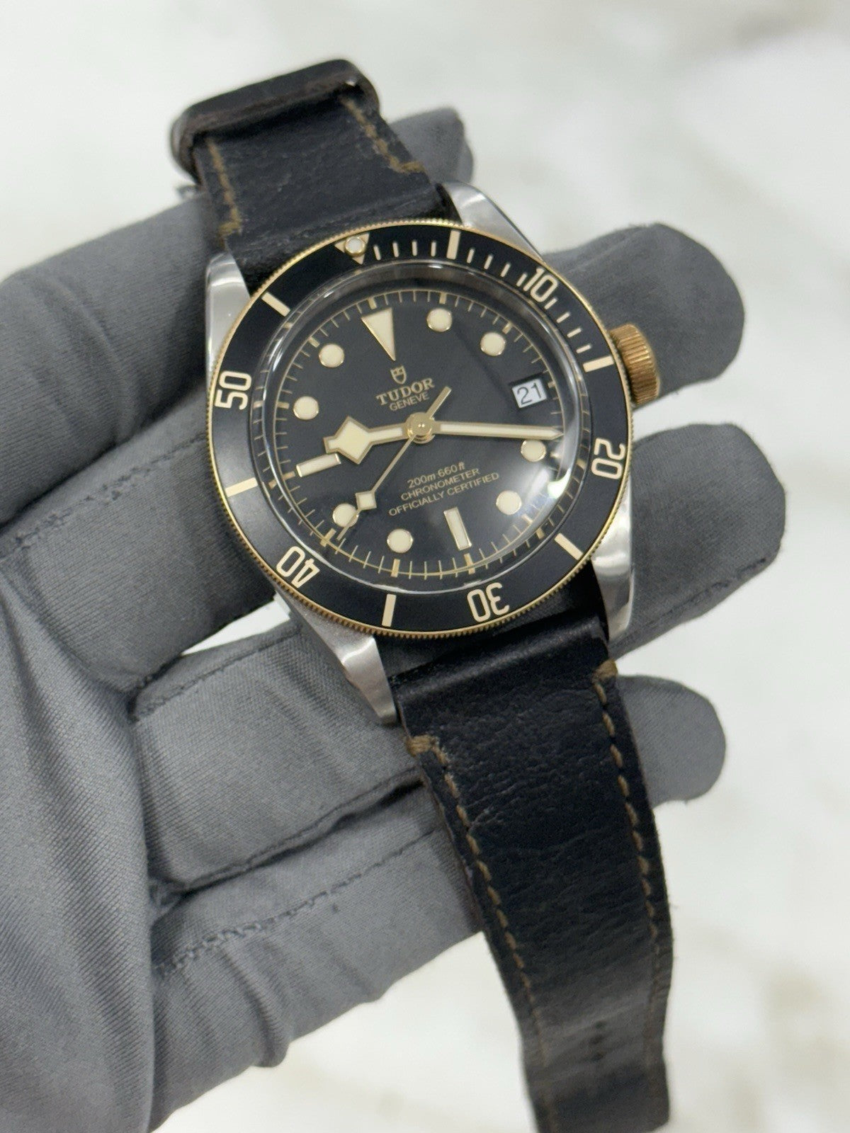 2018 Tudor Black Bay Steel & Gold Black Dial 41mm Automatic Men’s Watch 79733N