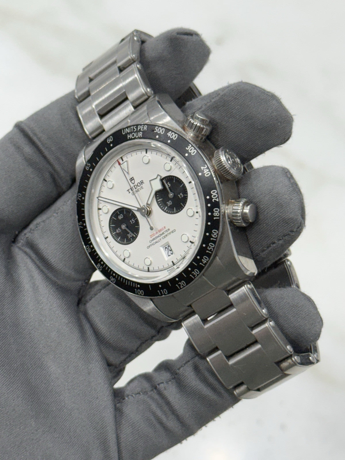 2022 Tudor Black Bay Chrono Steel Panda 41mm Automatic Men’s Watch 79360N