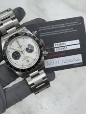 2022 Tudor Black Bay Chrono Steel Panda 41mm Automatic Men’s Watch 79360N