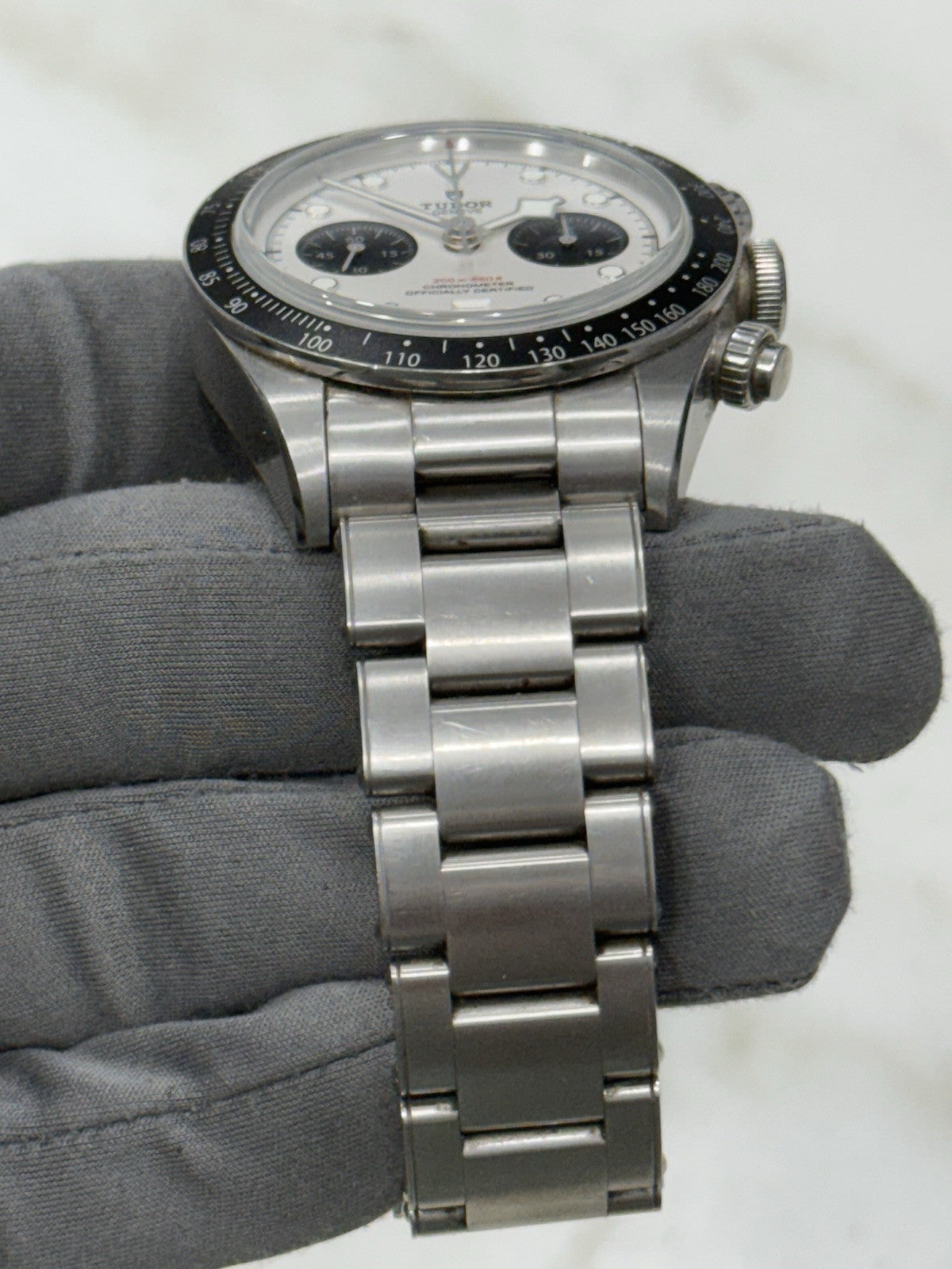 2022 Tudor Black Bay Chrono Steel Panda 41mm Automatic Men’s Watch 79360N