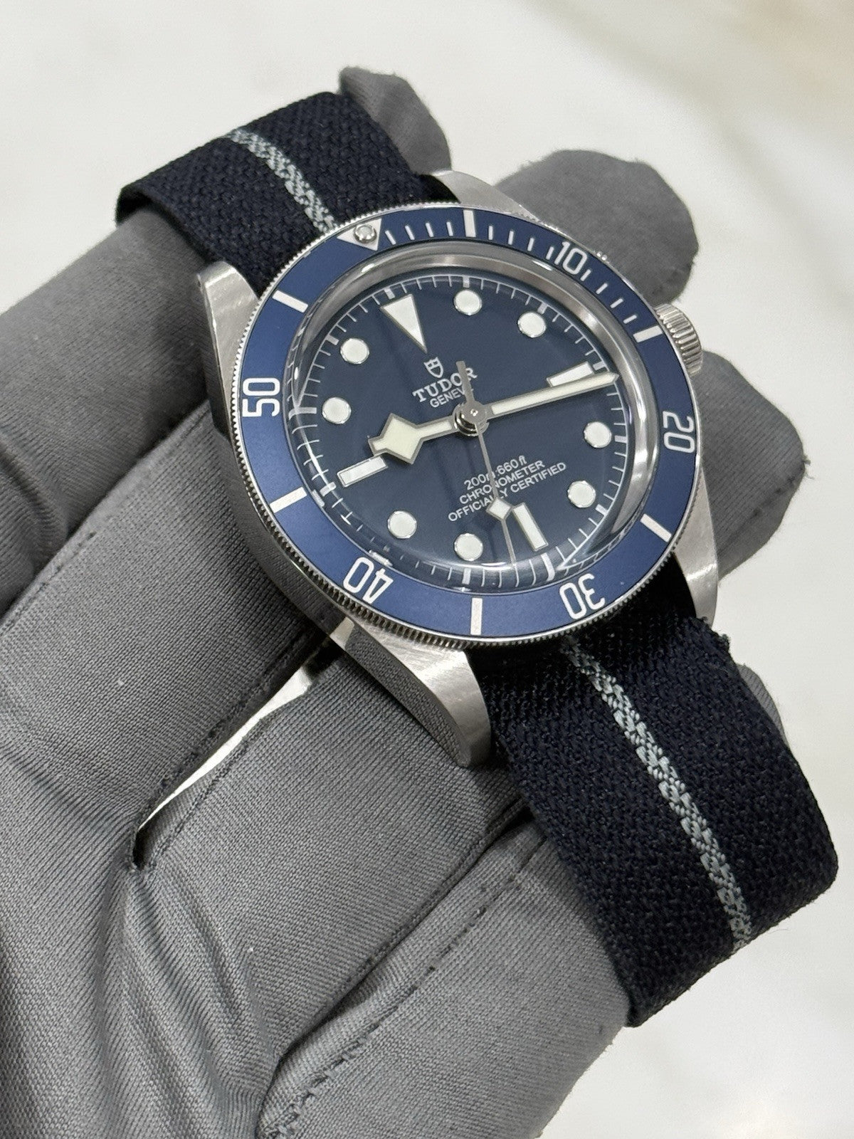 2022 Tudor Black Bay 58 Blue 79030B  Stainless Steel 39mm Automatic Watch - B/P