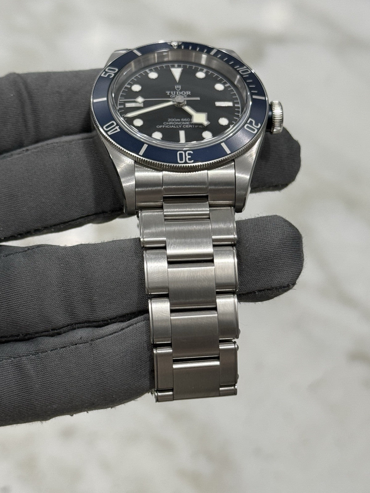 2022 TUDOR Black Bay Blue Stainless Steel Men's Watch 79230B - Box + Papers