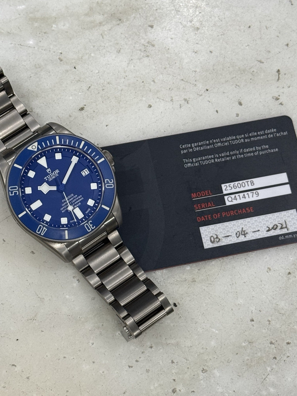 2021 Tudor Pelagos Date Titanium 42mm 25600TB Automatic Dive Watch - Box/Papers