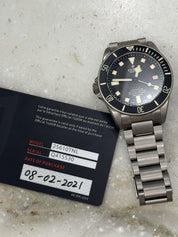 2021 Tudor Pelagos LHD Men's Black Dial 25610TNL Titanium Automatic Watch