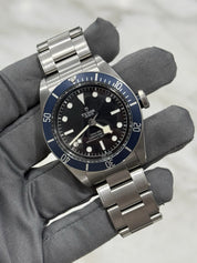 2022 TUDOR Black Bay Blue Stainless Steel Men's Watch 79230B - Box + Papers