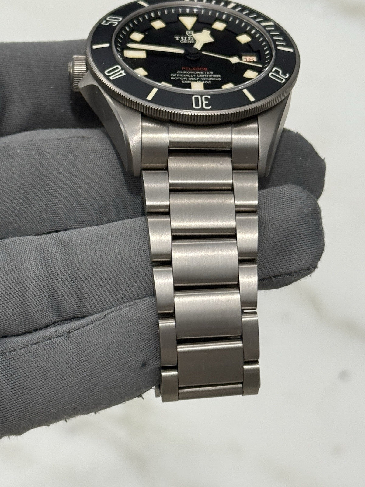 2021 Tudor Pelagos LHD Men's Black Dial 25610TNL Titanium Automatic Watch