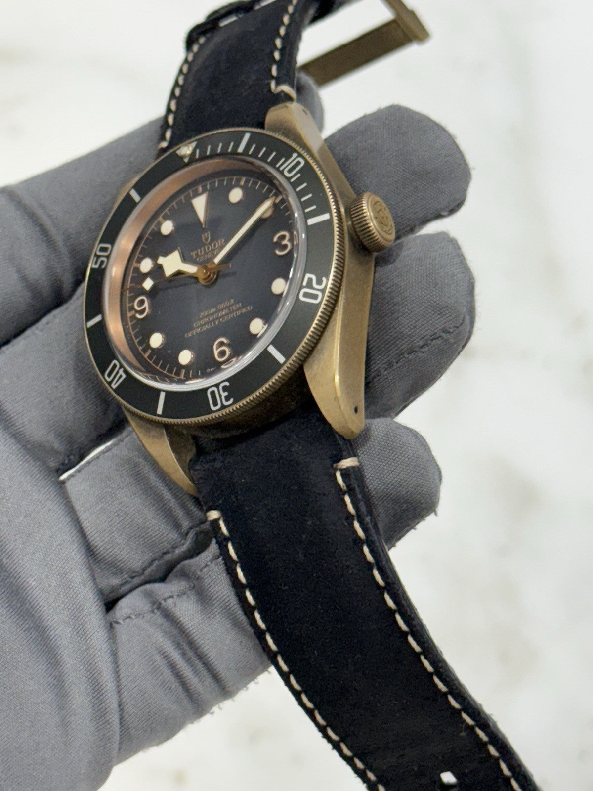 2019 Tudor Black Bay Bronze 79250BA 43mm Gray Dial Men’s Automatic Watch B&P