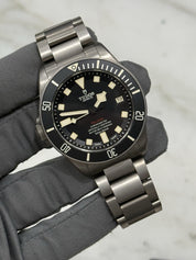 2020 Tudor Pelagos LHD Men's Black Dial 25610TNL Titanium Automatic Watch
