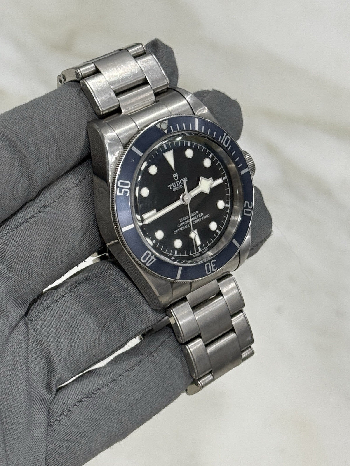 2018 Tudor Black Bay Blue Steel Automatic Men's Watch 79230B - Box & Papers