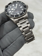 2023 Pelagos 39mm Titanium Automatic Black Men's Watch 25407N - Box/Papers