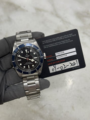 2021 TUDOR Black Bay Blue Stainless Steel Men's Watch 79230B - Box & Papers