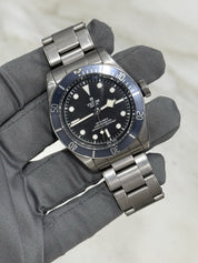 2018 Tudor Black Bay Blue Steel Automatic Men's Watch 79230B - Box & Papers