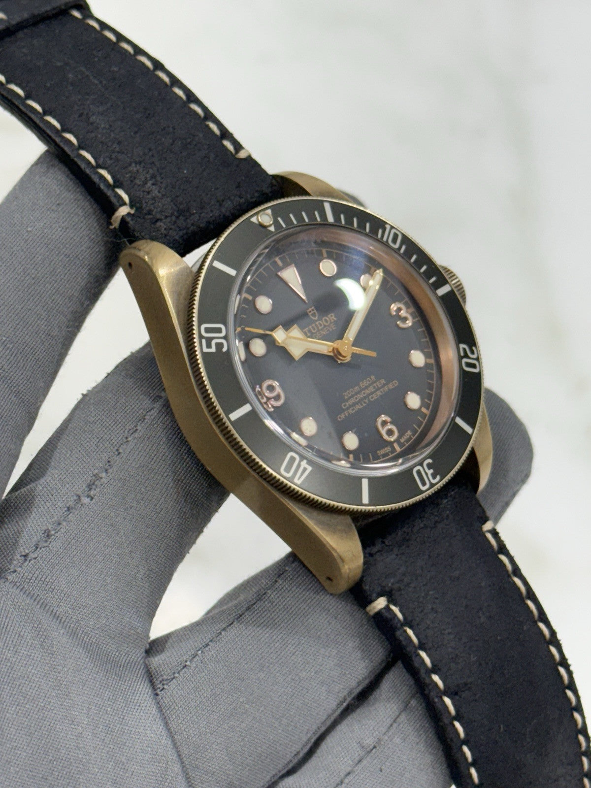 2019 Tudor Black Bay Bronze 79250BA 43mm Gray Dial Men’s Automatic Watch B&P