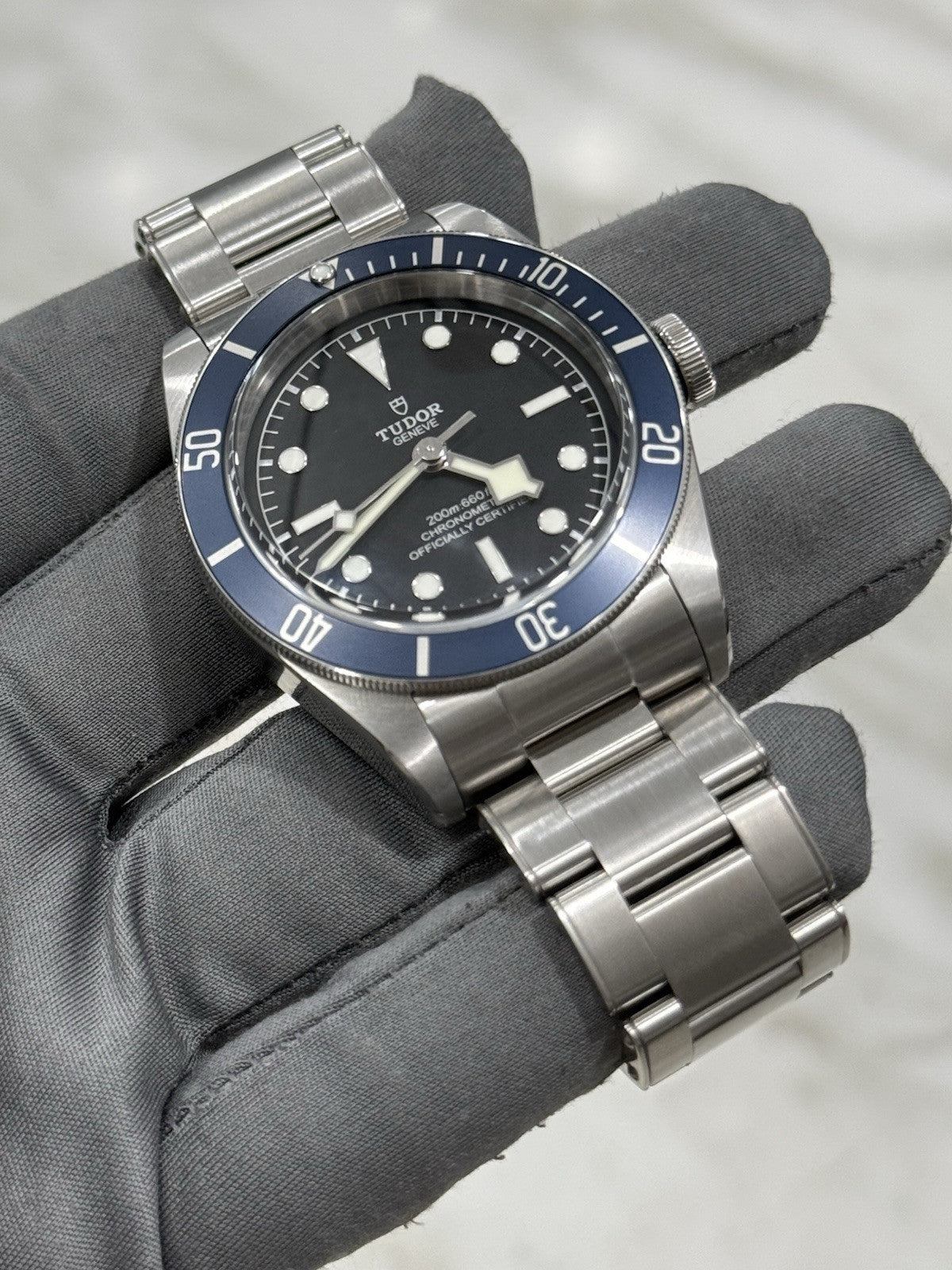 2022 TUDOR Black Bay Blue Stainless Steel Men's Watch 79230B - Box + Papers