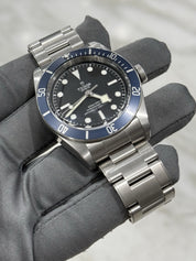 2022 TUDOR Black Bay Blue Stainless Steel Men's Watch 79230B - Box + Papers