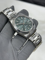 2022 Rolex Datejust 41 Stainless Steel Mint Green Dial 41mm Men’s Watch 126300