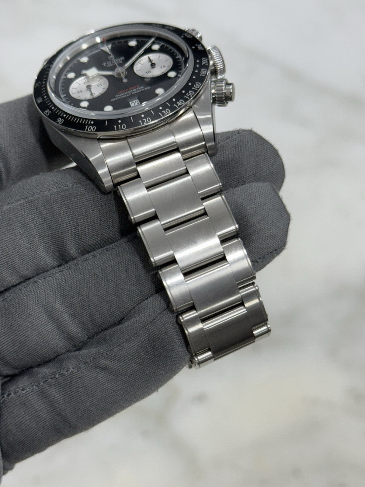 2022 Tudor Black Bay Chrono Steel Black 41mm Automatic Men’s Watch 79360N