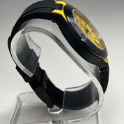 BVLGARI Bulgari Diagono Magnesium DG41SMC Date Yellow Dial Automatic Men's Watch