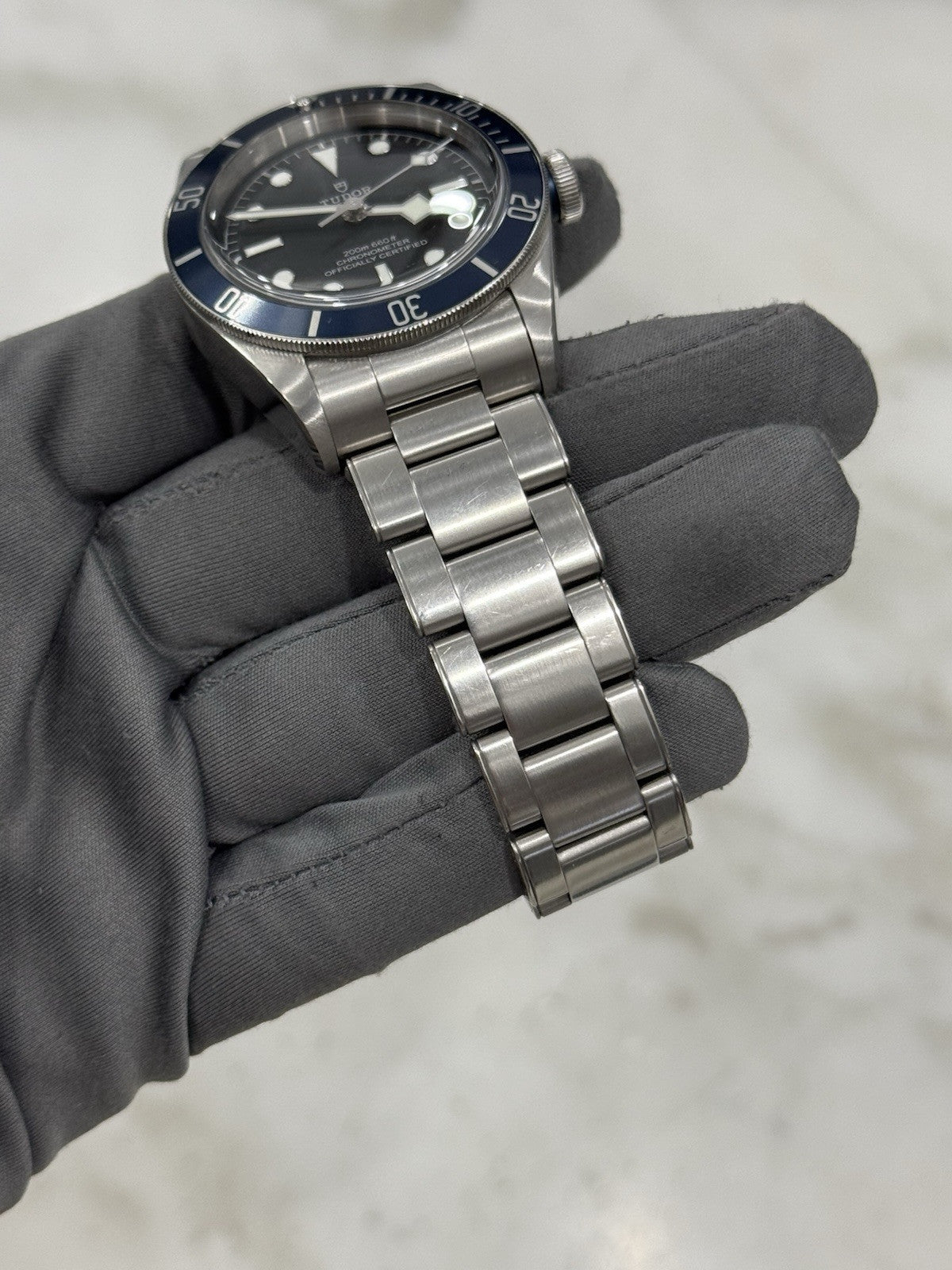 2021 TUDOR Black Bay Blue Stainless Steel Men's Watch 79230B - Box & Papers