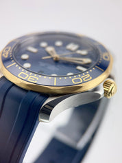 Omega Seamaster Diver Gold & Steel Blue Dial 42mm Auto Men's 210.22.42.20.03.001