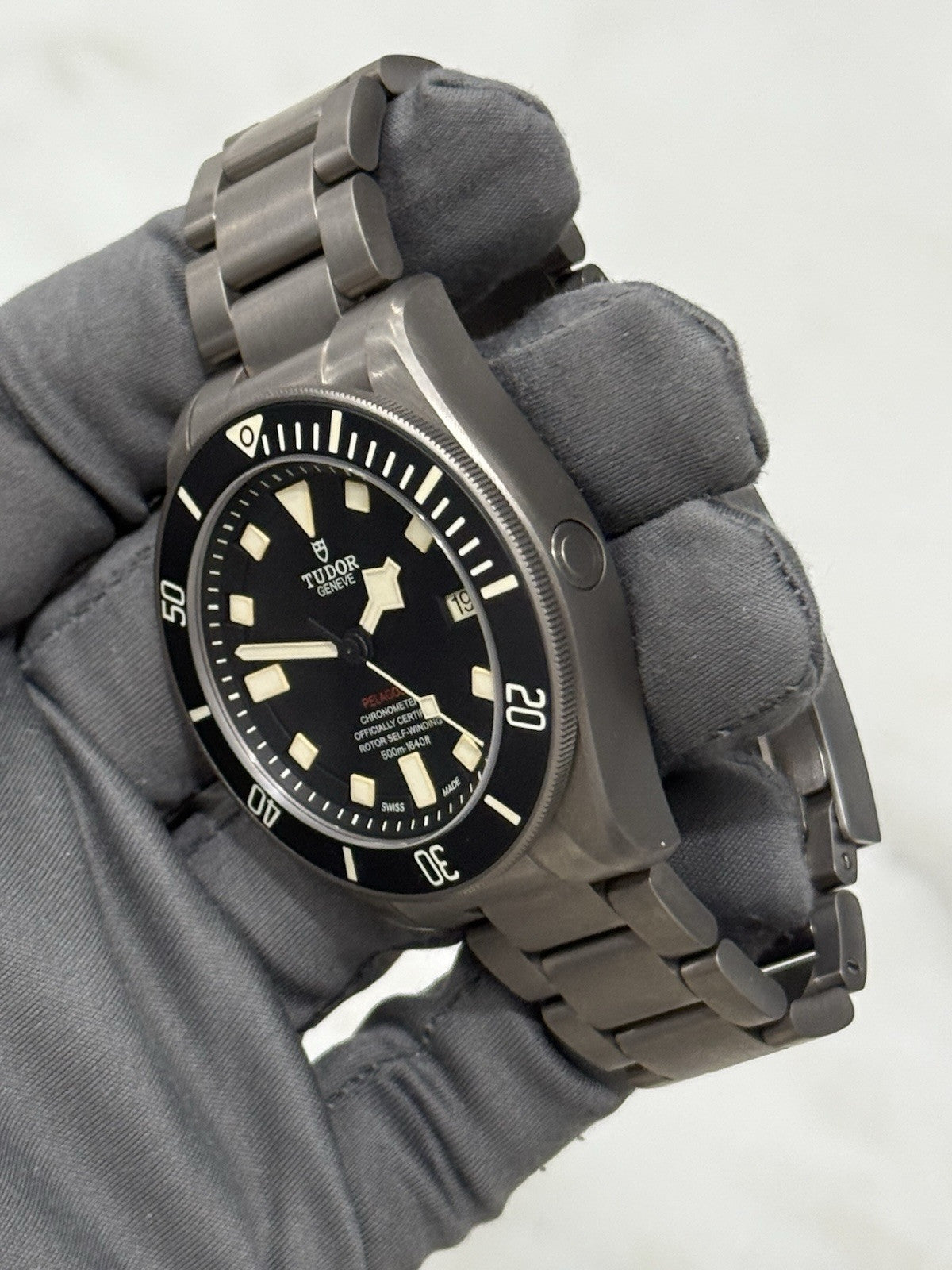 2020 Tudor Pelagos LHD Men's Black Dial 25610TNL Titanium Automatic Watch