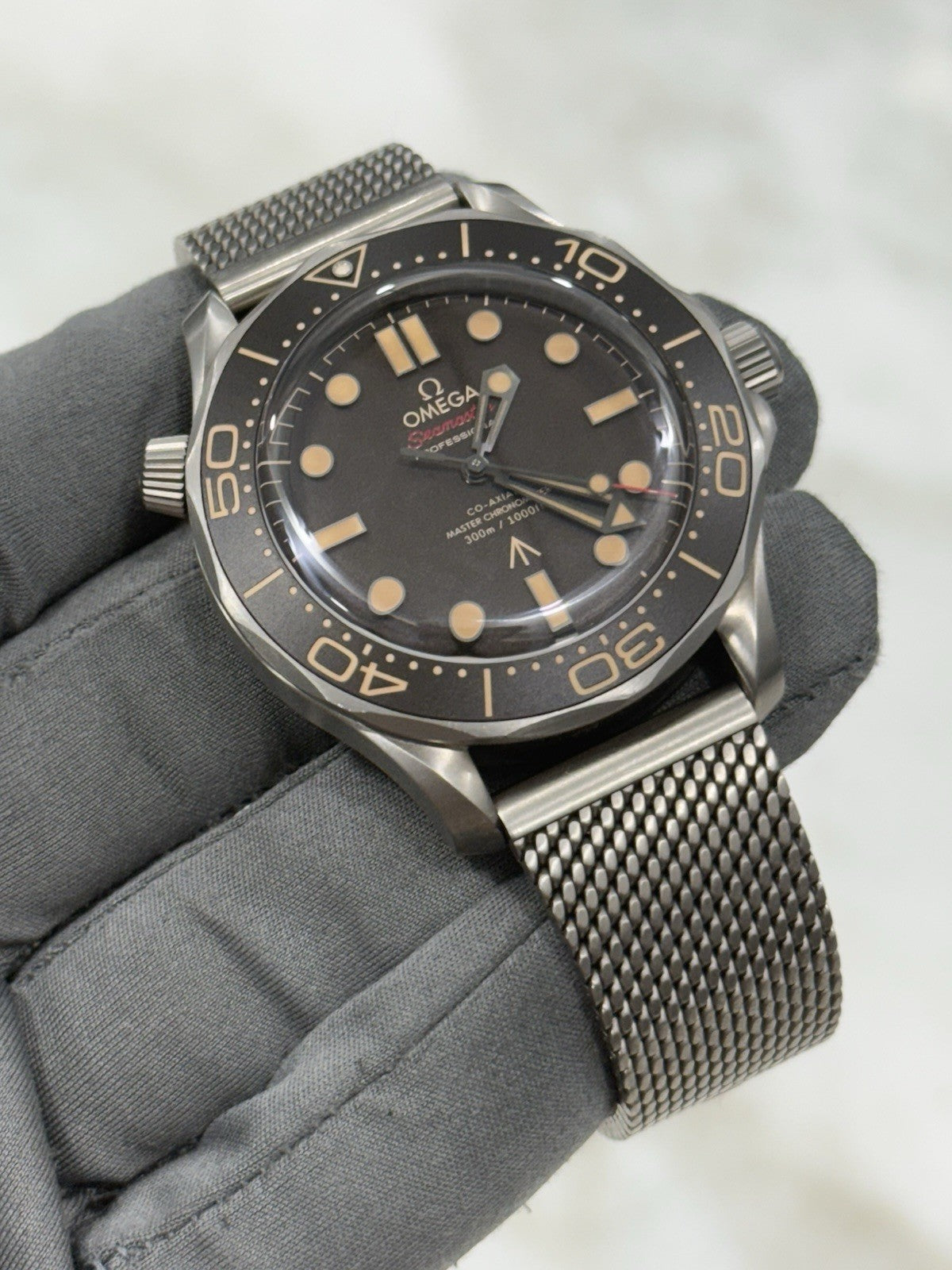 2021 Omega Seamaster NTTD James Bond 007 No Time To Die 210.90.42.20.01.001