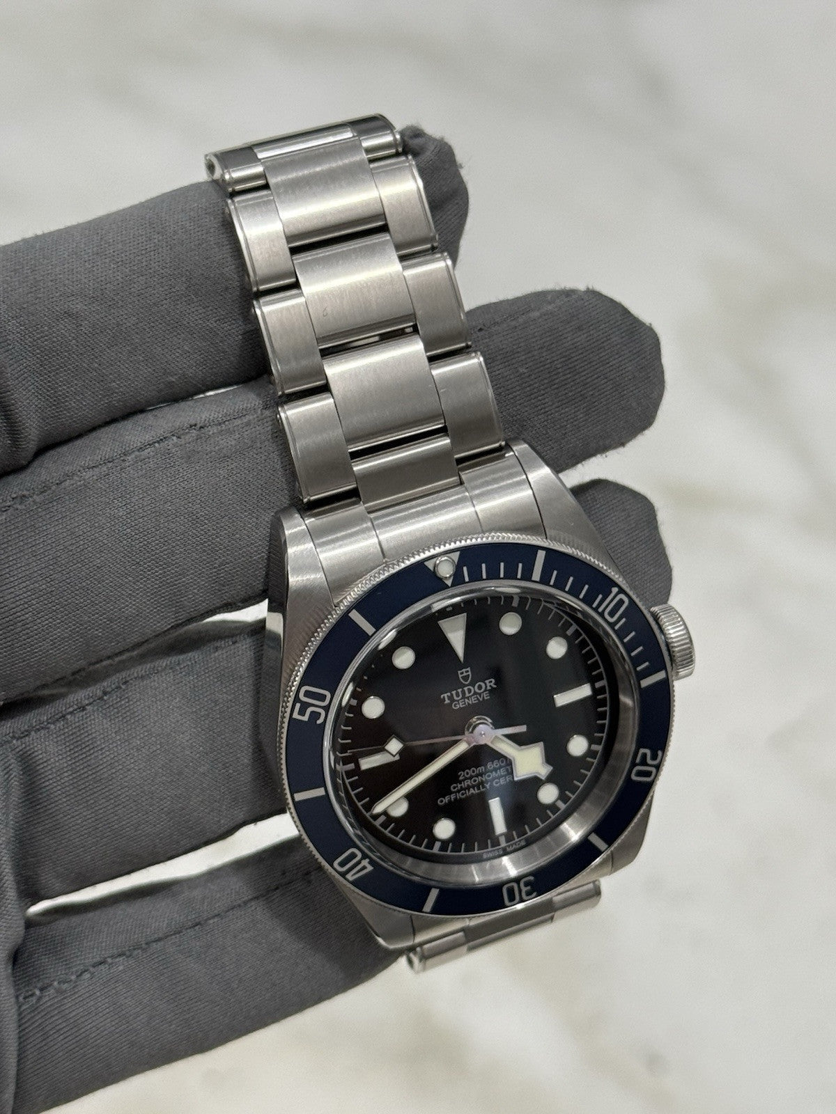 2022 TUDOR Black Bay Blue Stainless Steel Men's Watch 79230B - Box + Papers