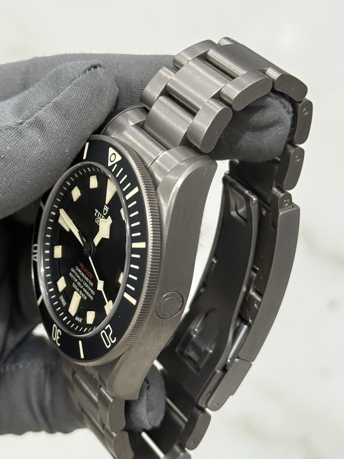 2021 Tudor Pelagos LHD Men's Black Dial 25610TNL Titanium Automatic Watch