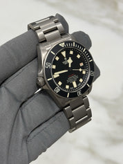 2021 Tudor Pelagos LHD Men's Black Dial 25610TNL Titanium Automatic Watch