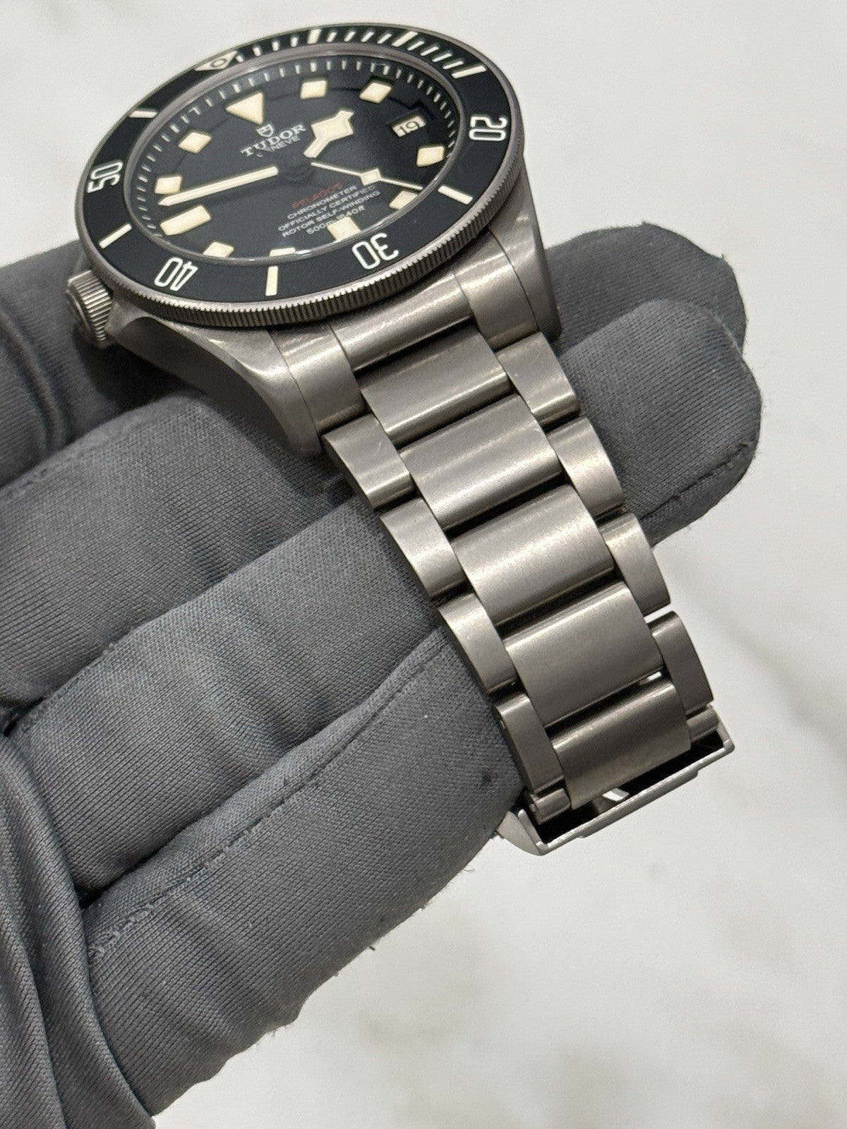 2020 Tudor Pelagos LHD Men's Black Dial 25610TNL Titanium Automatic Watch