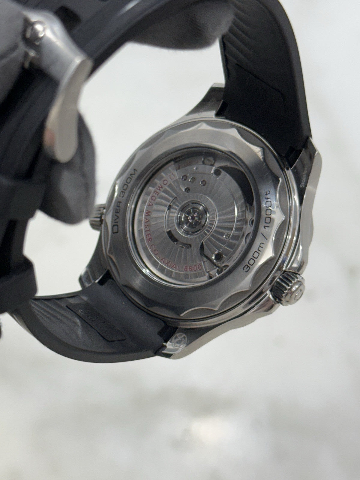 2021 Omega Seamaster Diver 300m Steel Black Dial 42mm Automatic Mens Watch