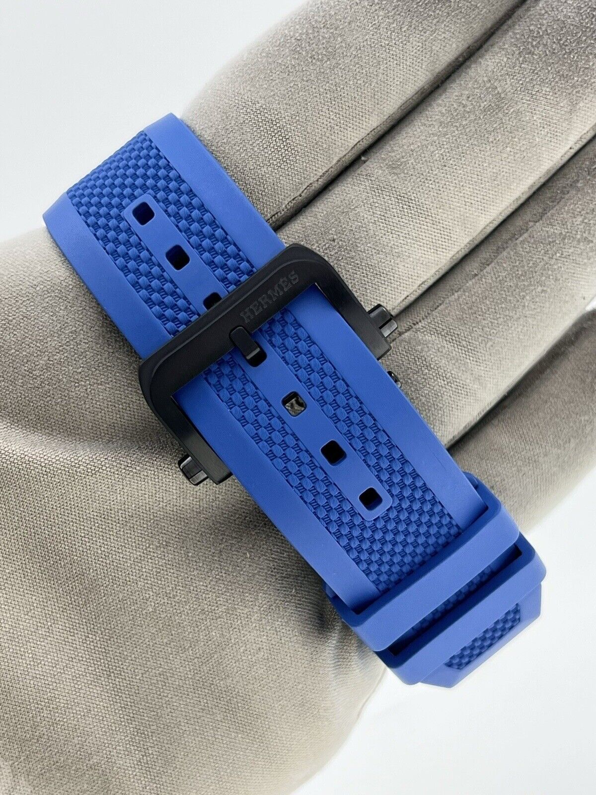 NEW 2023 Hermes H08 Automatic 42mm Gray Dial H08 Glass Fiber Case - Box/Papers