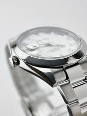 2021 Rolex Datjust 41 Automatic White Dial Men’s Watch Ref-126300 Box And Papers