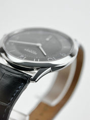 2018 Hermes Slim 39mm Automatic Men’s Watch CA.2.810 - Box And Papers