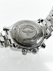 2006 Breitling Super Avenger Automatic 48mm Silver Dial A13370 Box & Papers