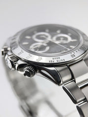 2015 Rolex Daytona Automatic 40mm Stainless Black Dial 116520 - Box And Papers