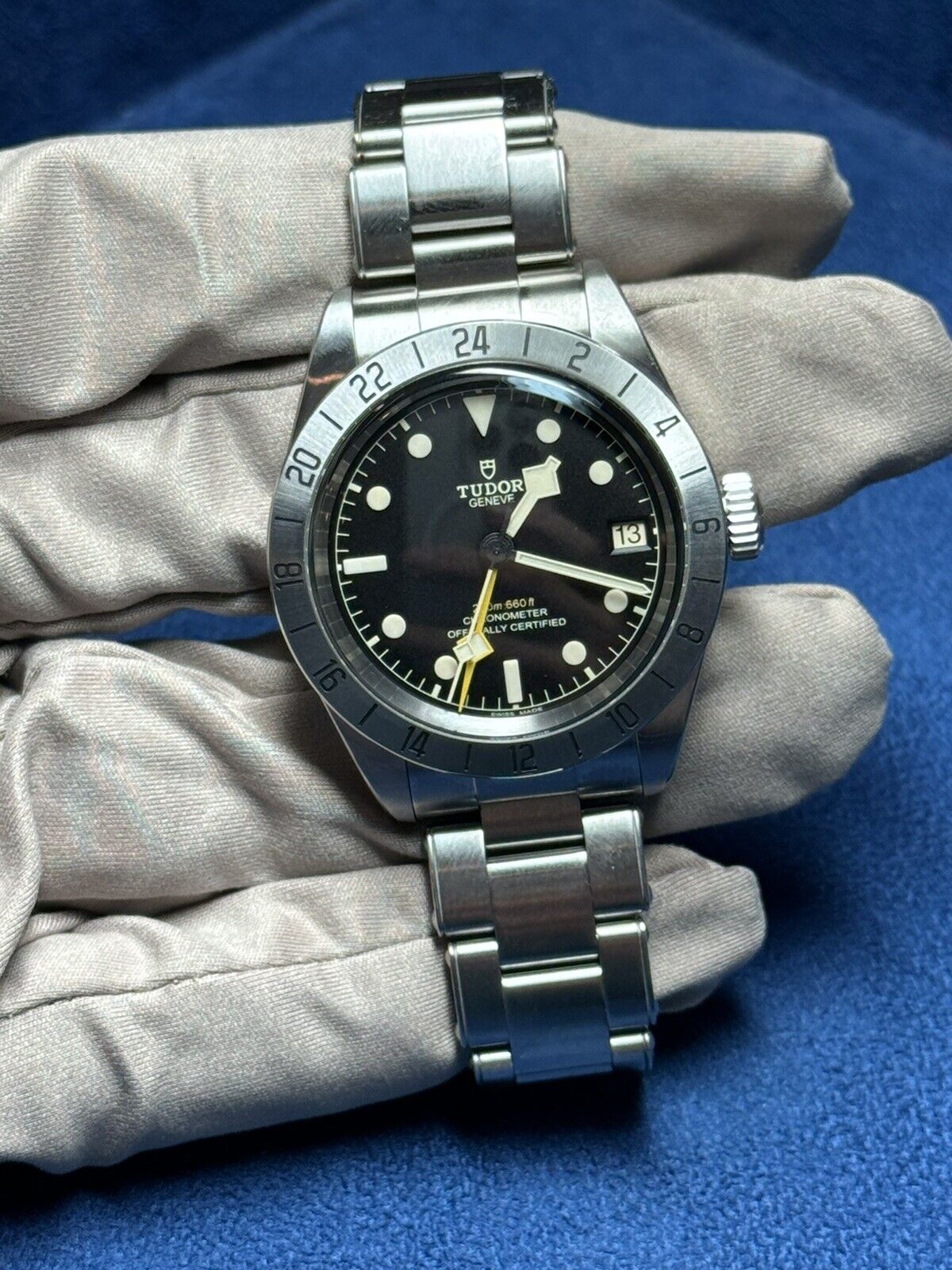 2022 TUDOR Black Bay Pro Stainless Men's Black Dial Watch 79470 - B/P