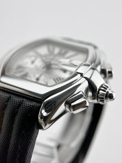 Cartier Roadster Chronograph Automatic 43mm Silver Dial 2618 Mens Watch