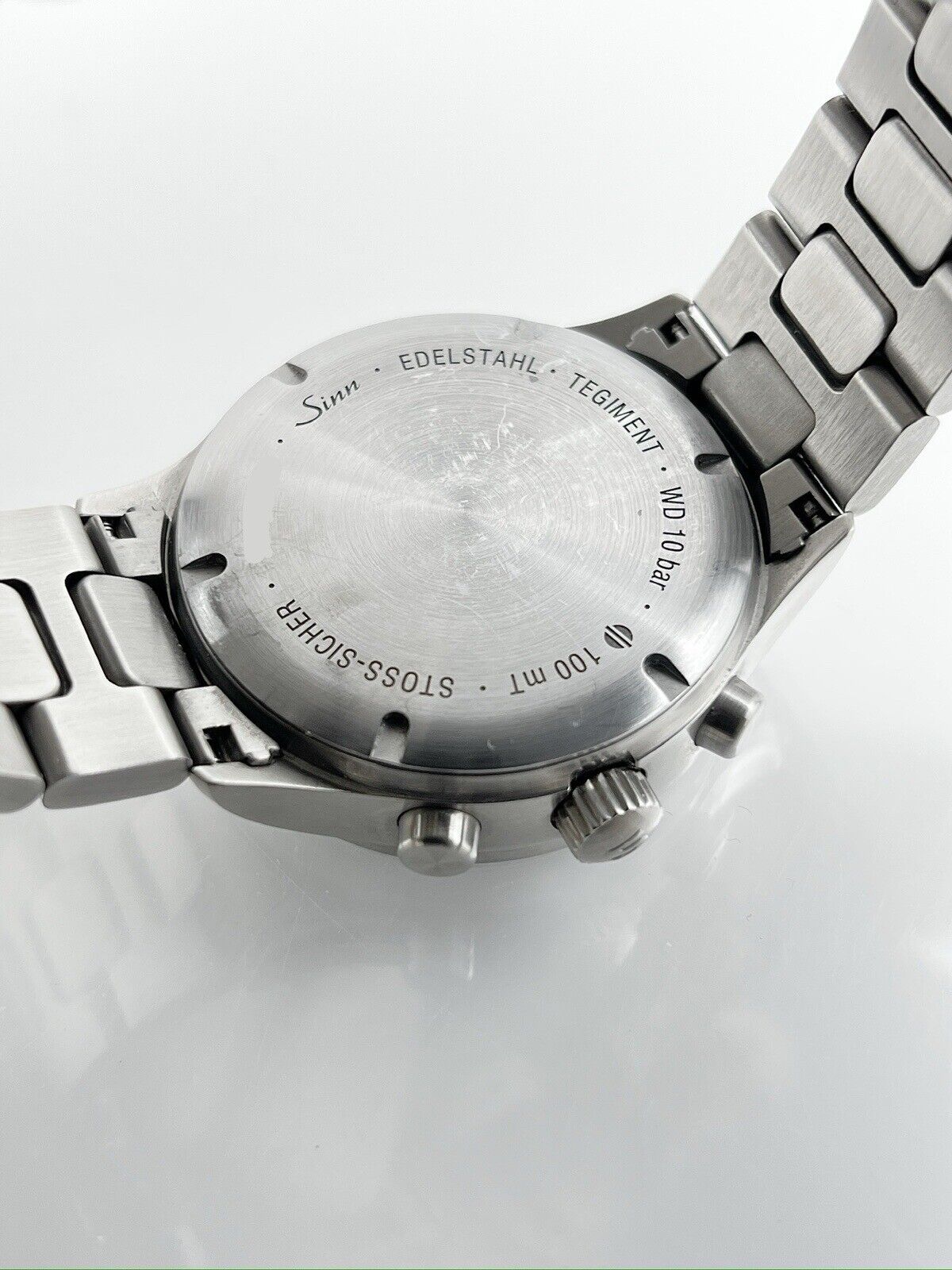 2019 Sinn 936 Chronograph Automatic 43mm Watch Black Dial - Box/Papers