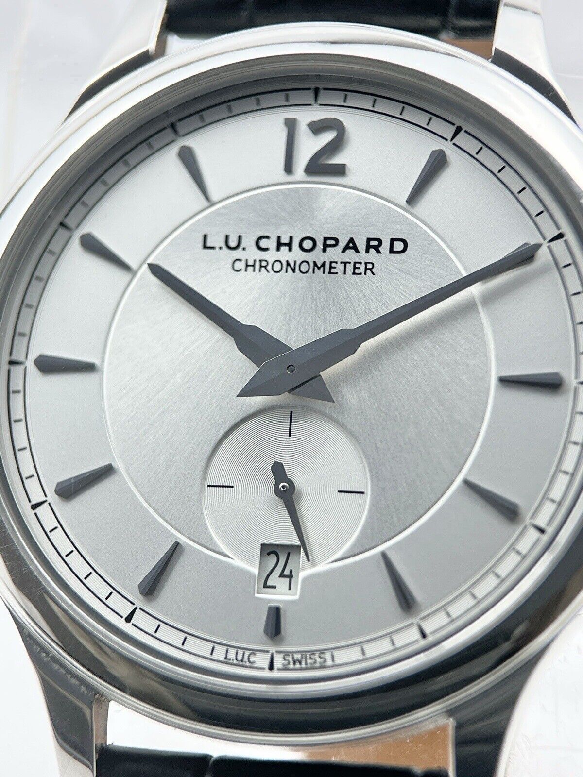 2019 Chopard L.U.C Chronometer Automatic 40mm Silver Color Dial 8583 - B&P