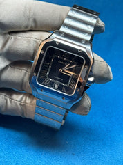 2021 Cartier Large Santos 40mm Blue Dial WSSA0030 Stainless Steel - B/P