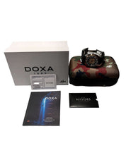 2023 Doxa Army Automatic 42.5mm Beige Dial 785.10.031.10 Watch Box And Papers
