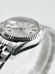 Rolex Lady-Datejust Automatic Watch 26mm Silver Dial 6917 - Watch Only