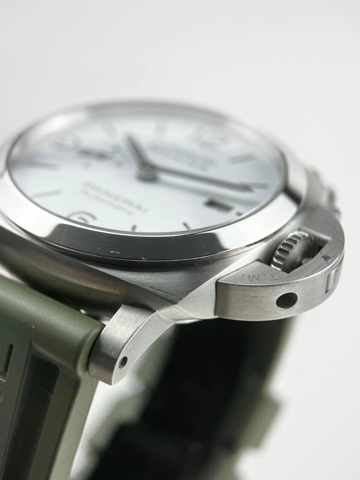 2022 Panerai Luminor Marina White Dial Men's Automatic Date Watch PAM01314 B&P