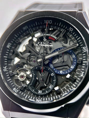 Zenith Defy El Primero Black Ceramic 49.000.9004/78.R582 Automatic 44mm  - B&Ps